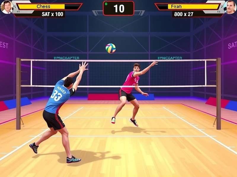 Chennai Volley Gladiators Gameplay